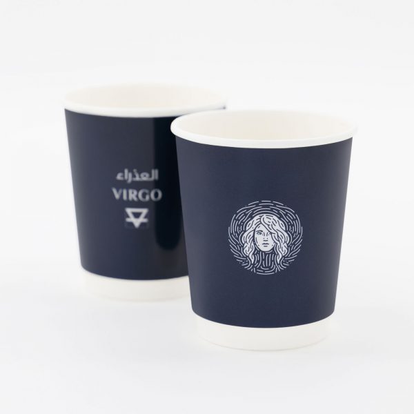 Horoscope Blue Cups Set